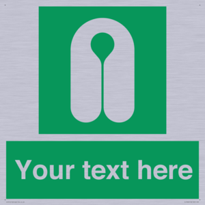 Custom sign safe condition Lifejacket